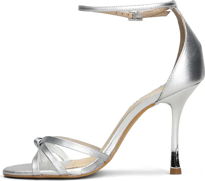 100mm Metallic-Effect Sandals - Image 3