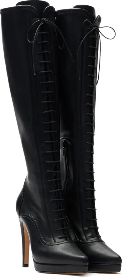 100mm Michelle laced boots - Image 2