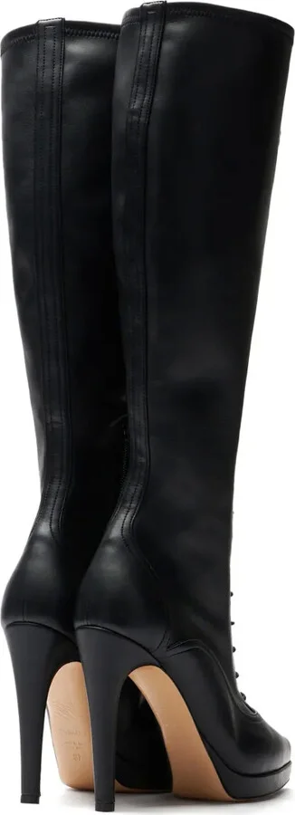 100mm Michelle laced boots - Image 4