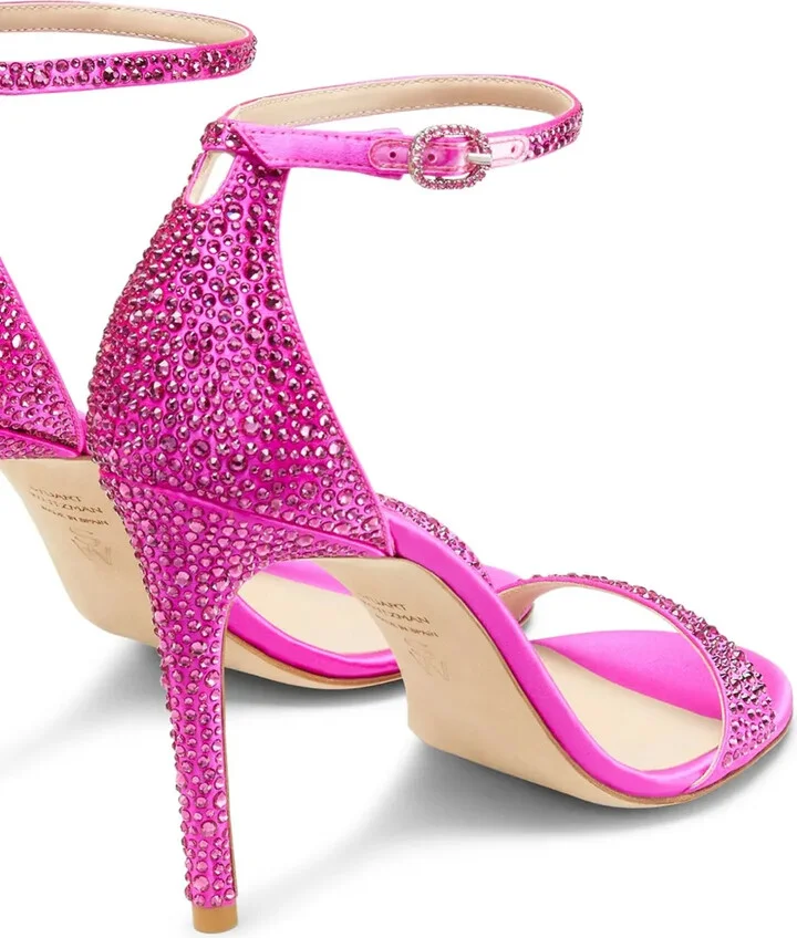 100mm Nudist Shine Sandals - Image 3