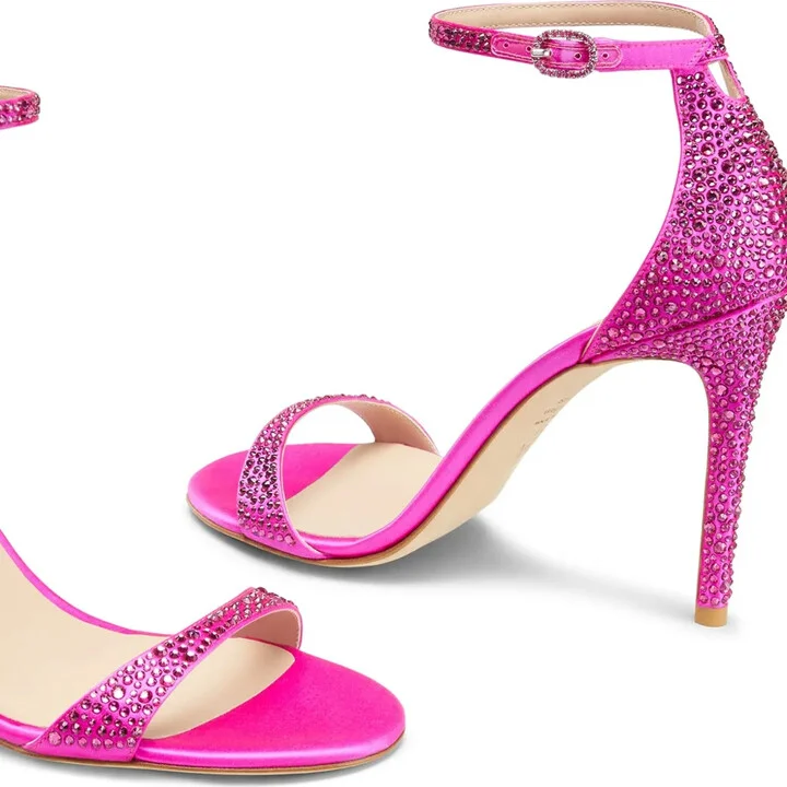 100mm Nudist Shine Sandals - Image 4