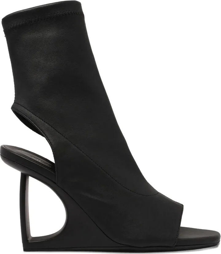 100mm Open-Toe Boots