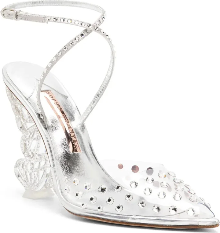 100mm Paloma crystal-embellished pumps - Image 2
