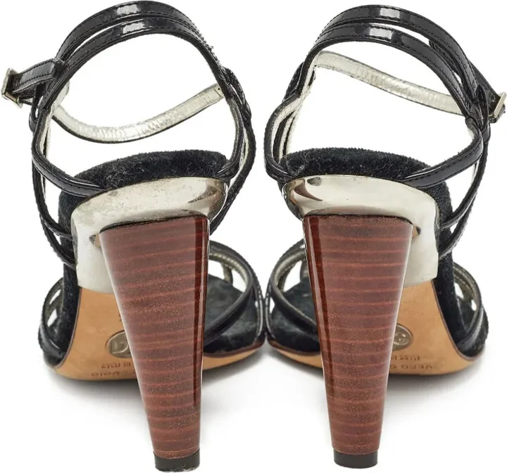 100mm Patent-Leather Sandals - Image 3