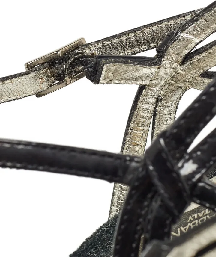 100mm Patent-Leather Sandals - Image 5