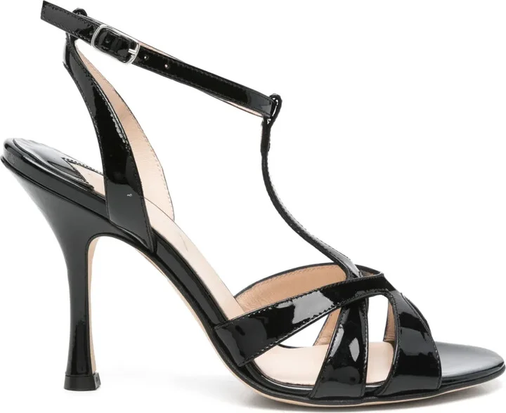 100mm Patent-Leather Sandals