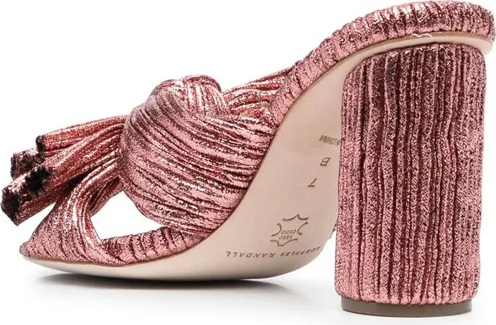 100mm Penny bow-detail sandals - Image 3