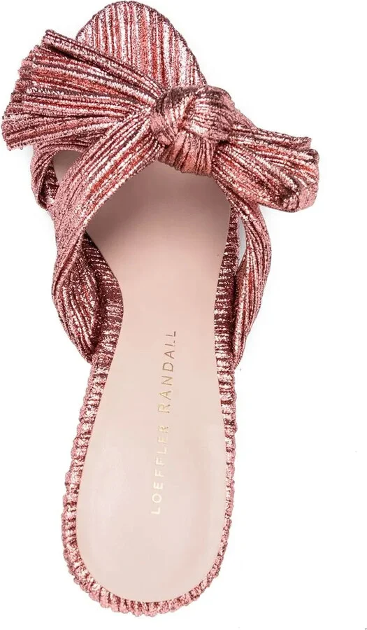 100mm Penny bow-detail sandals - Image 4