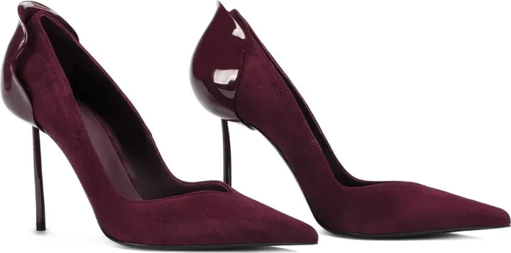 100mm Petalo heeled pumps - Image 2