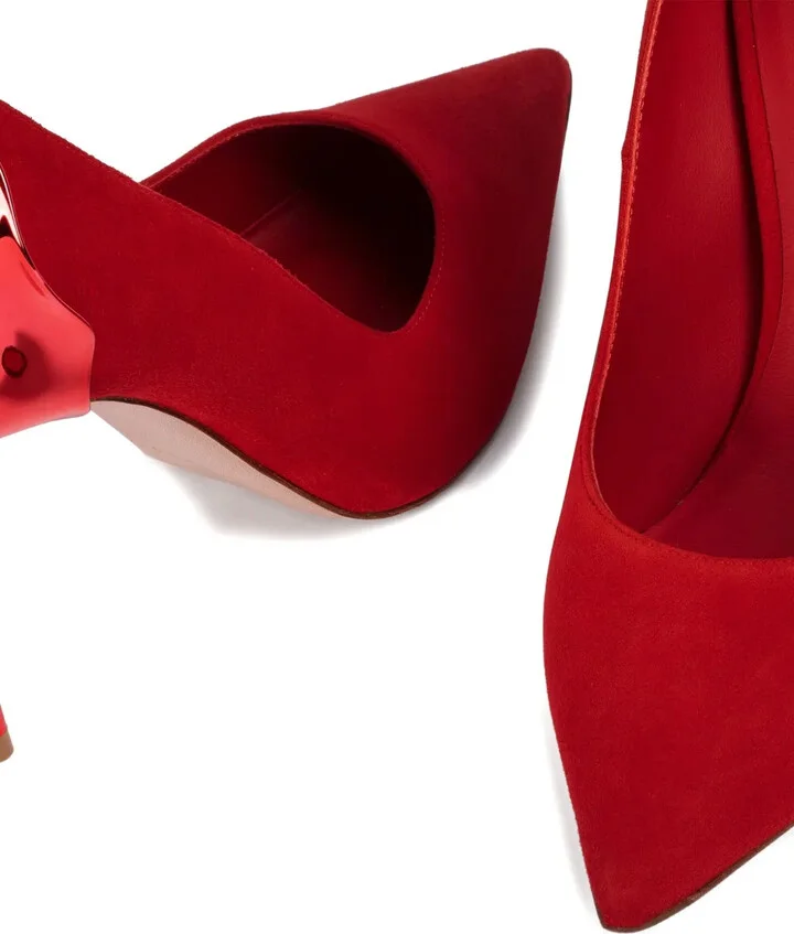 100mm Petalo metallic pumps - Image 4