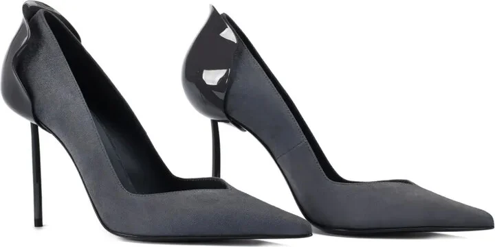 100mm Petalo suede pumps - Image 2
