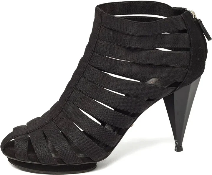 100mm Platform Booties
