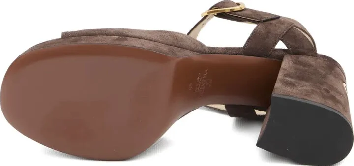 100mm Platform Buckle-Strap Sandals - Image 5