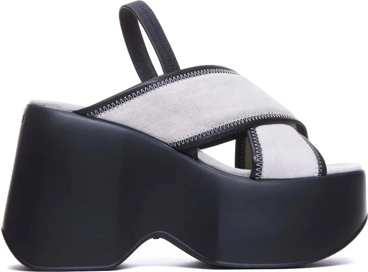 100mm Platform Sandals