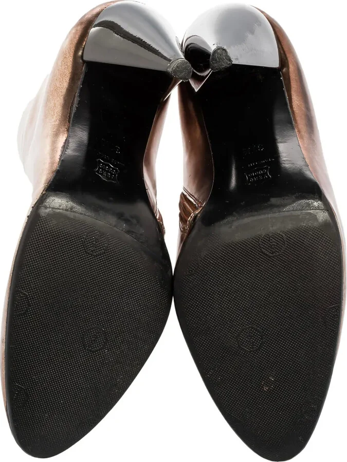 100mm Pointed-Toe Ankle Boots - Image 4