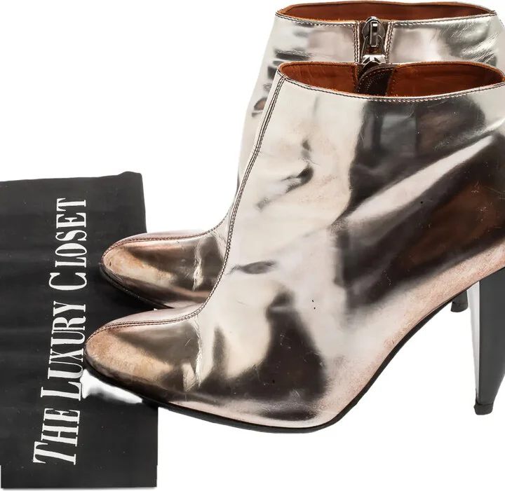 100mm Pointed-Toe Ankle Boots - Image 5