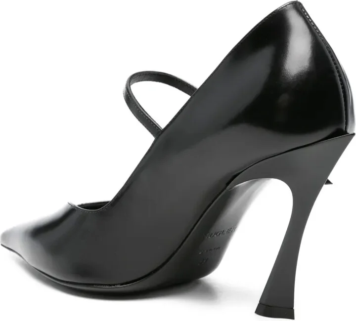 100mm Pointed-Toe Ankle-Strap Pumps - Image 3