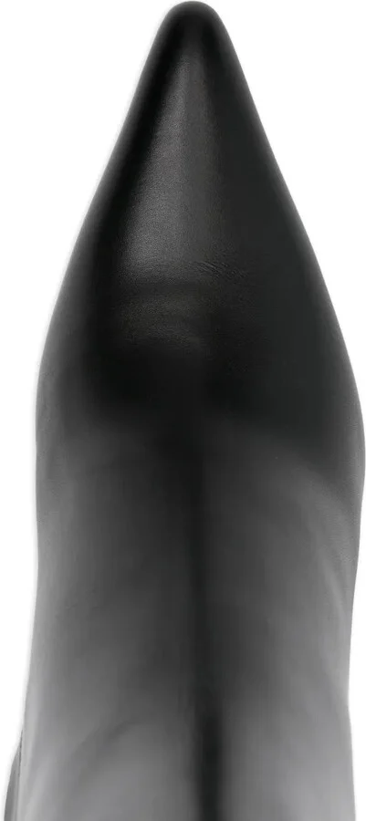 100mm Pointed-Toe Sculpted-Heel Boots - Image 4