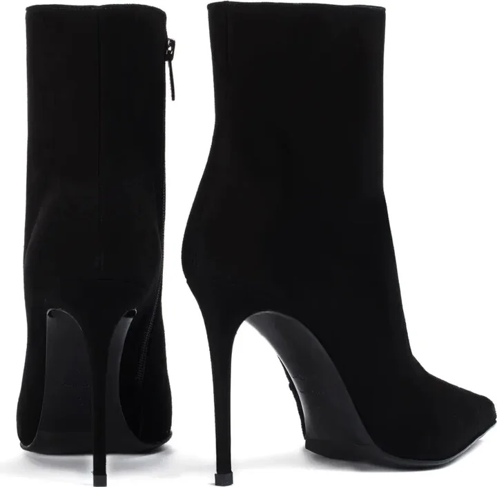 100mm Pointed-Toe Stiletto Boots - Image 4