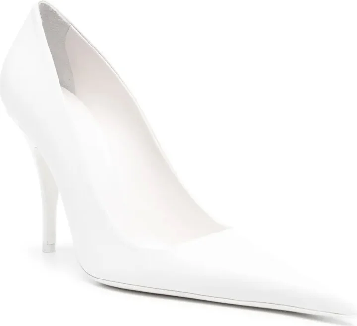 100mm Pointed-Toe Stiletto Pumps - Image 2
