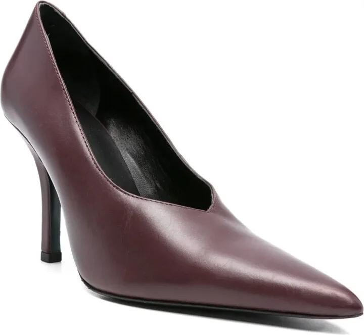 100mm Pointed-Toe Stiletto Pumps - Image 2