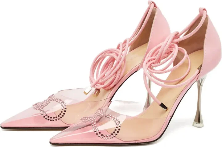 100mm Rhinestone-Embellished Pumps - Image 4