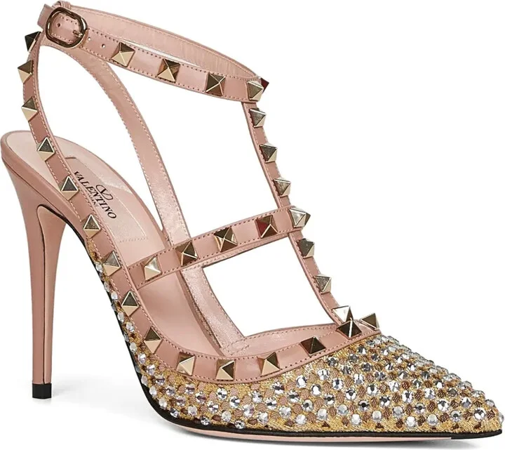 100mm Rhinestone-Embellished Pumps - Image 2