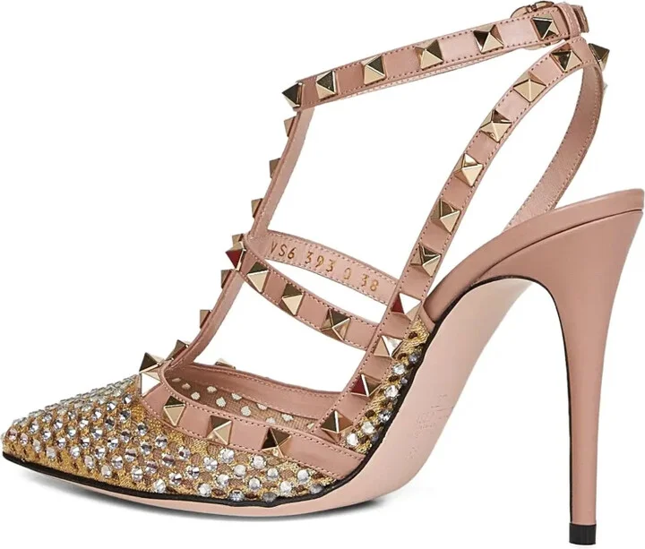 100mm Rhinestone-Embellished Pumps - Image 3
