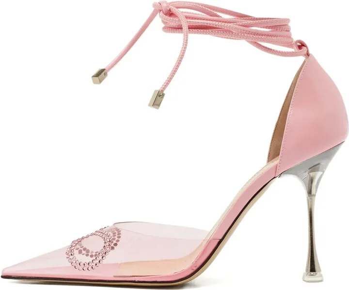 100mm Rhinestone-Embellished Pumps
