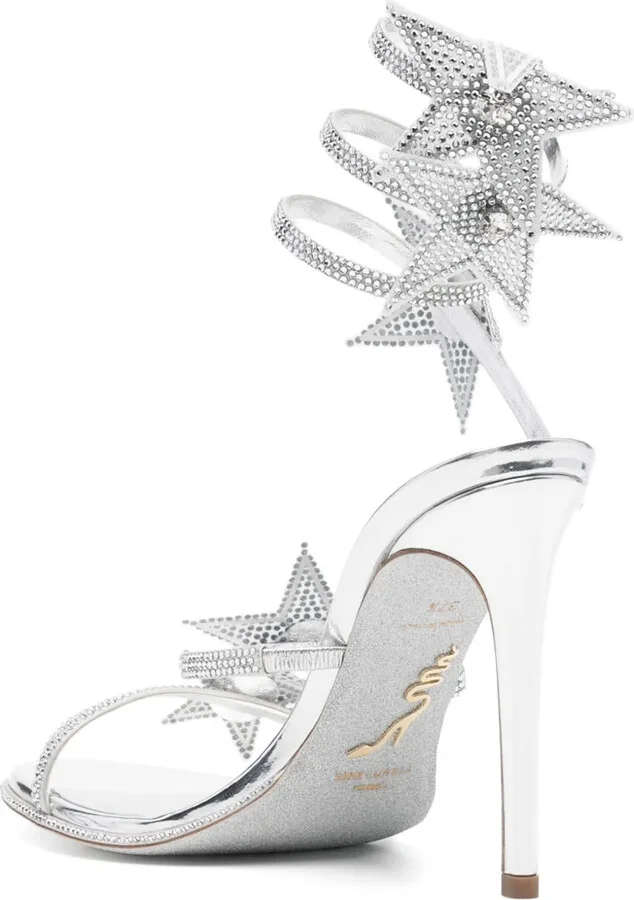 100mm Rhinestone-Embellished Sandals - Image 3