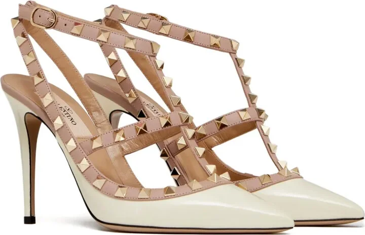 100mm Rockstud caged pumps - Image 2