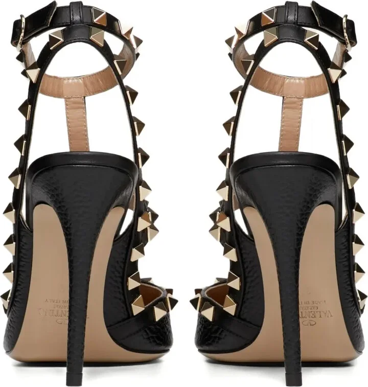 100mm Rockstud caged pumps - Image 3