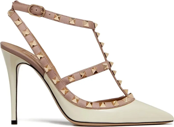 100mm Rockstud caged pumps