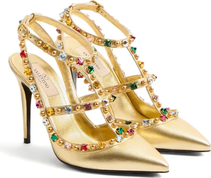 100mm Rockstud Décolleté pumps - Image 2