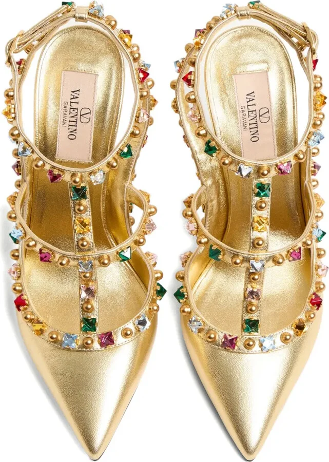 100mm Rockstud Décolleté pumps - Image 4