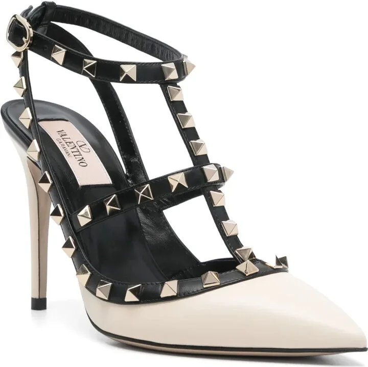 100mm Rockstud-embellished pumps - Image 2