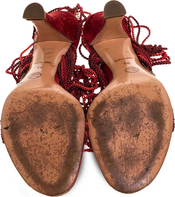 100mm Rope-Chain Sandals - Image 4