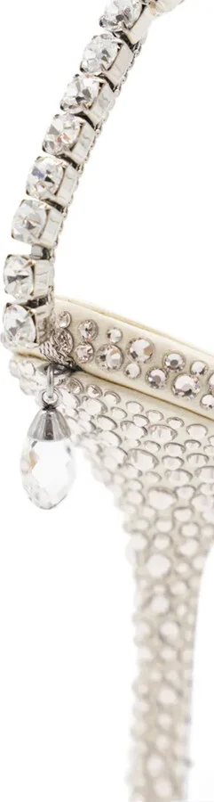 100mm Saeda crystal-embellished pumps - Image 3