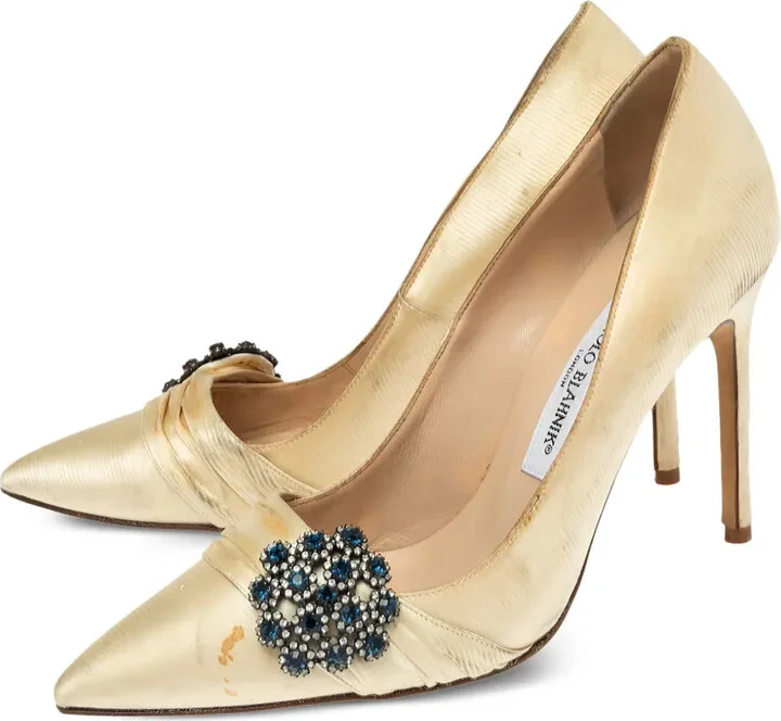 100mm Satin Pumps - Image 3