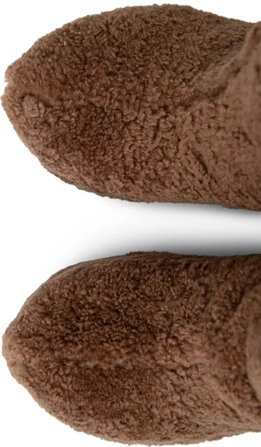 100mm Shearling Boots - Image 4
