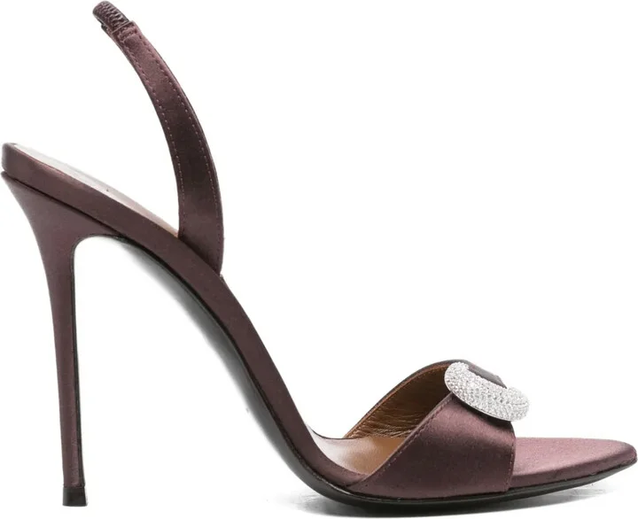 100mm Slingback Embellished Heeled Sandals