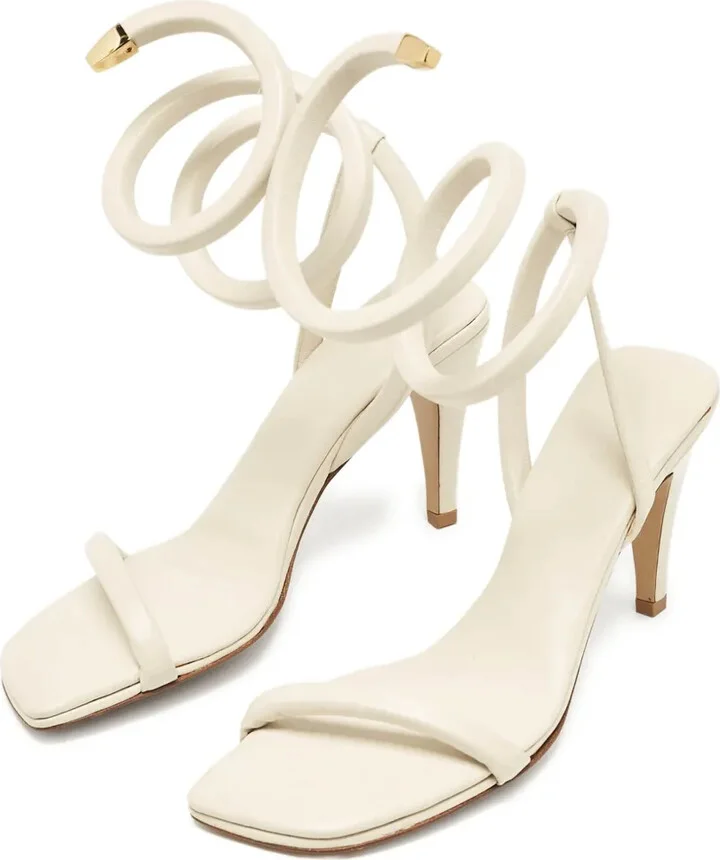 100mm Spiral-Ankle Sandals - Image 4