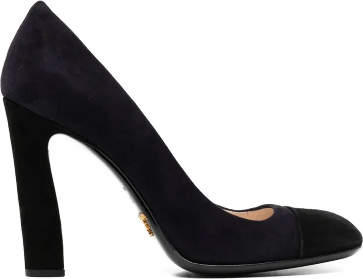 100mm Square-Toe Pumps
