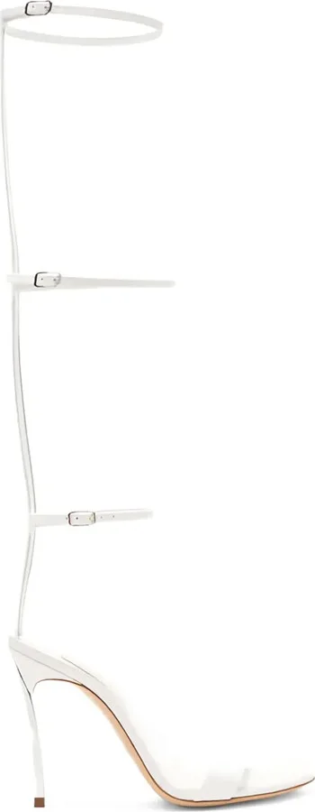 100mm Strapped Heel Sandals