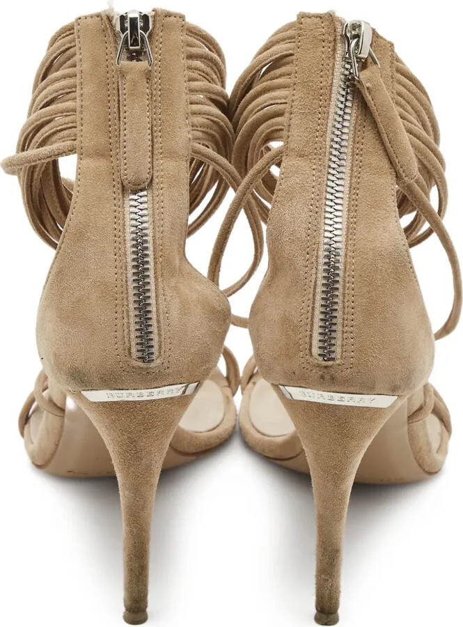 100mm Strapped Heeled Sandals - Image 3