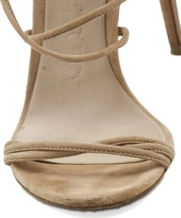 100mm Strapped Heeled Sandals - Image 5
