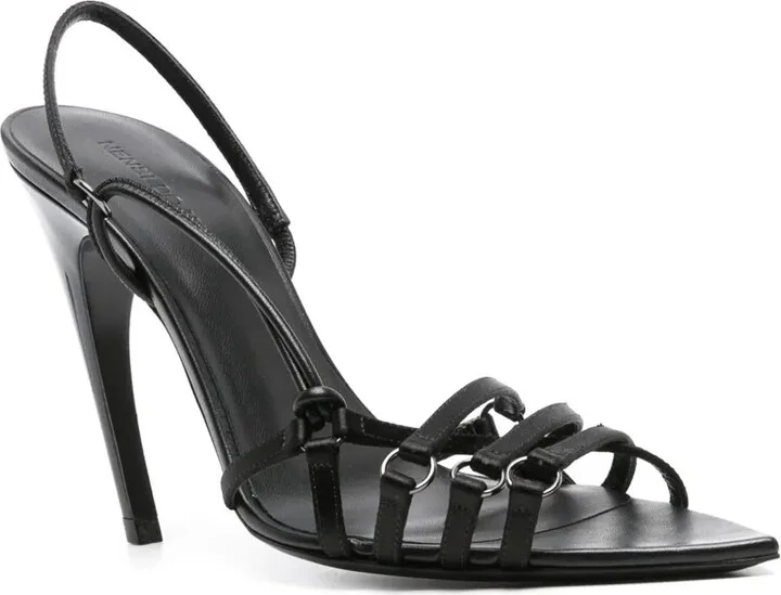 100mm Strappy Sandals - Image 2
