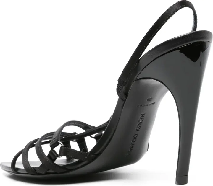 100mm Strappy Sandals - Image 3