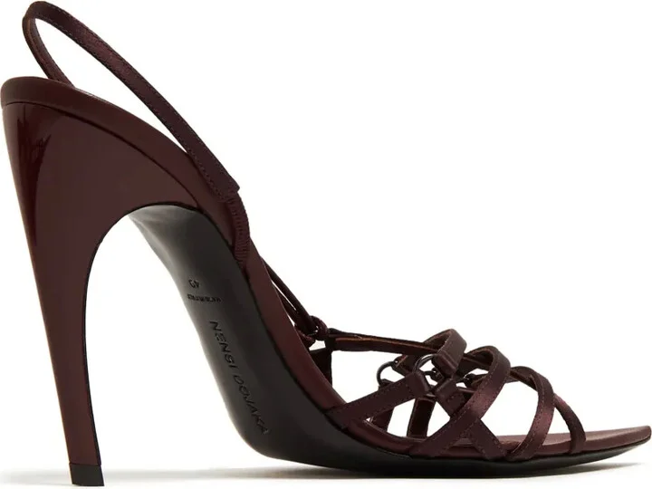 100mm Strappy Sandals - Image 3