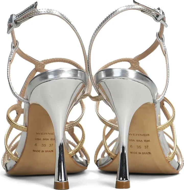 100mm Strappy Sandals - Image 4